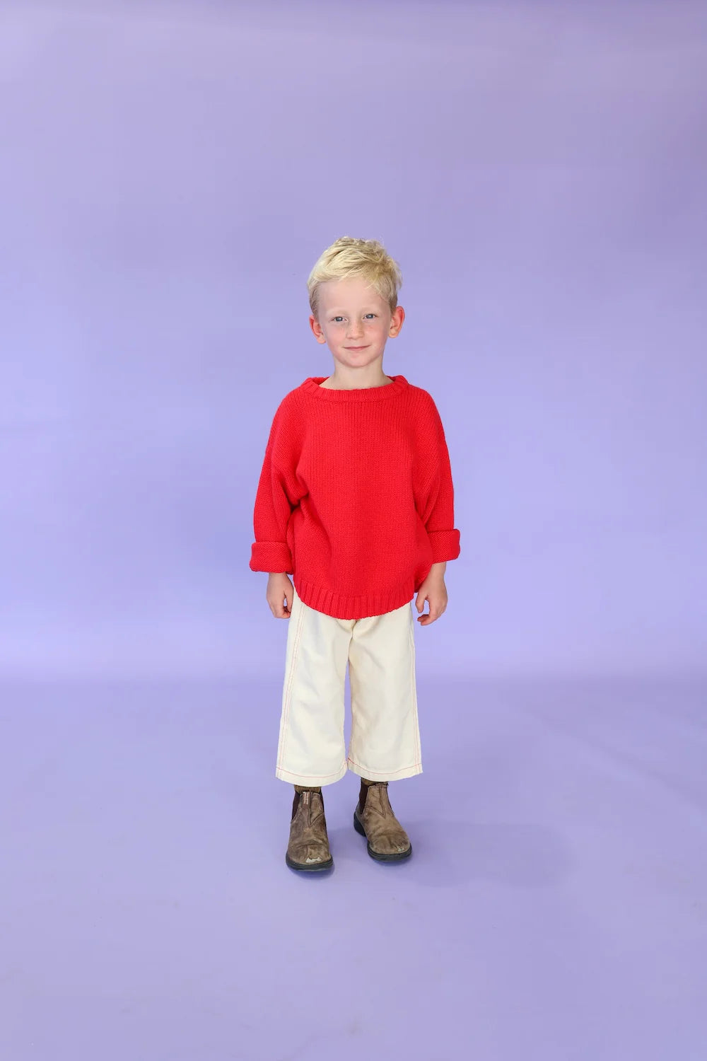 Organic Everyday Denim Pant - Milk