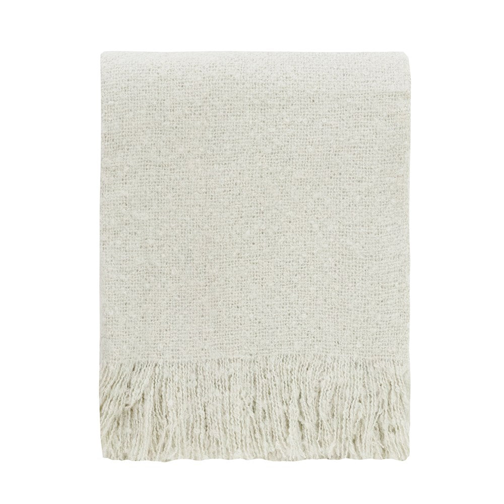 Cosy Throw - Bone White