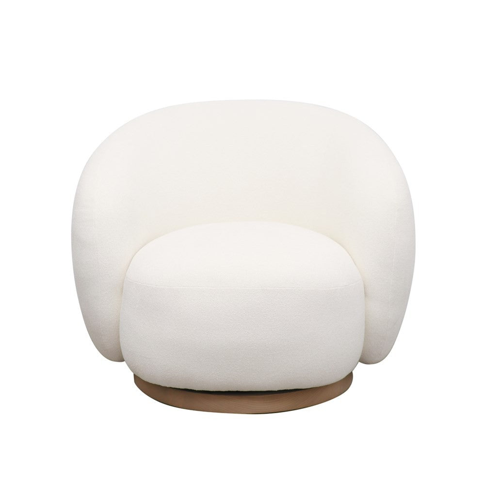 Aran Swivel Chair - Cream