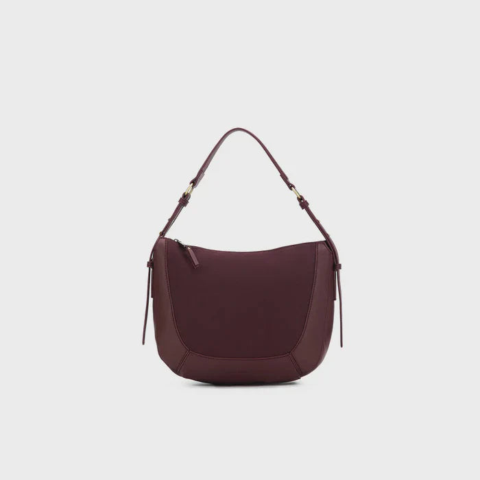 Fleur Suedette Top Handle Handbag