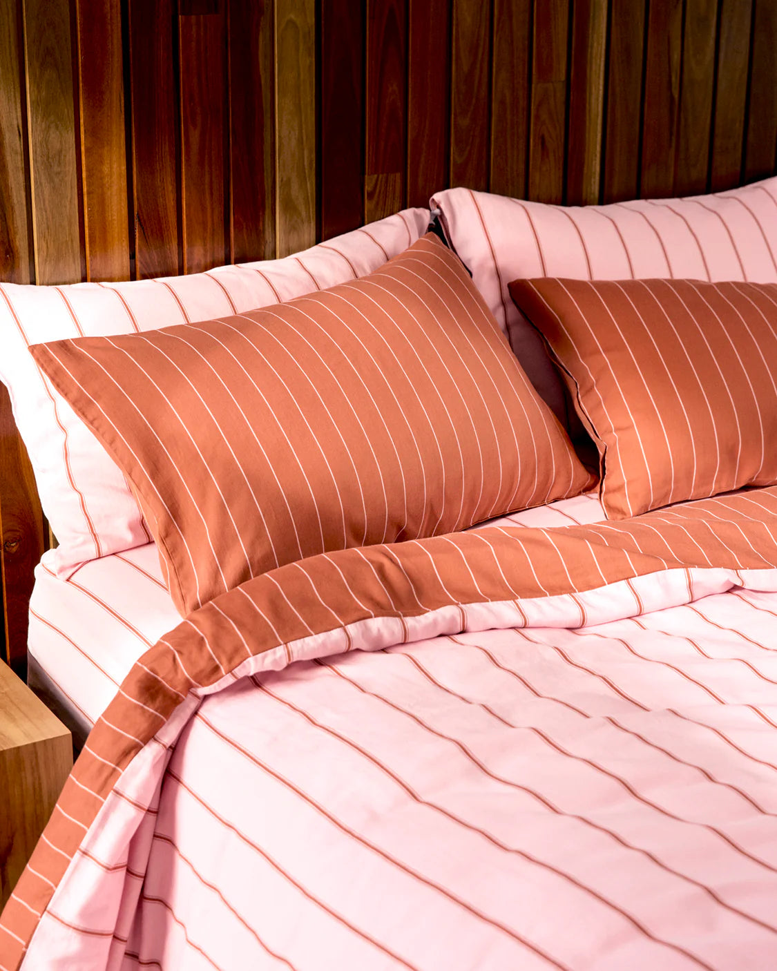 Quilt Cover - Rose / Sienna