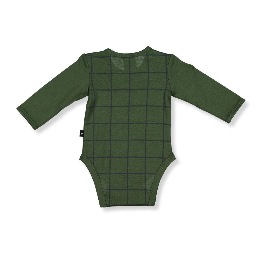 Riley Bodysuit - Forest Check