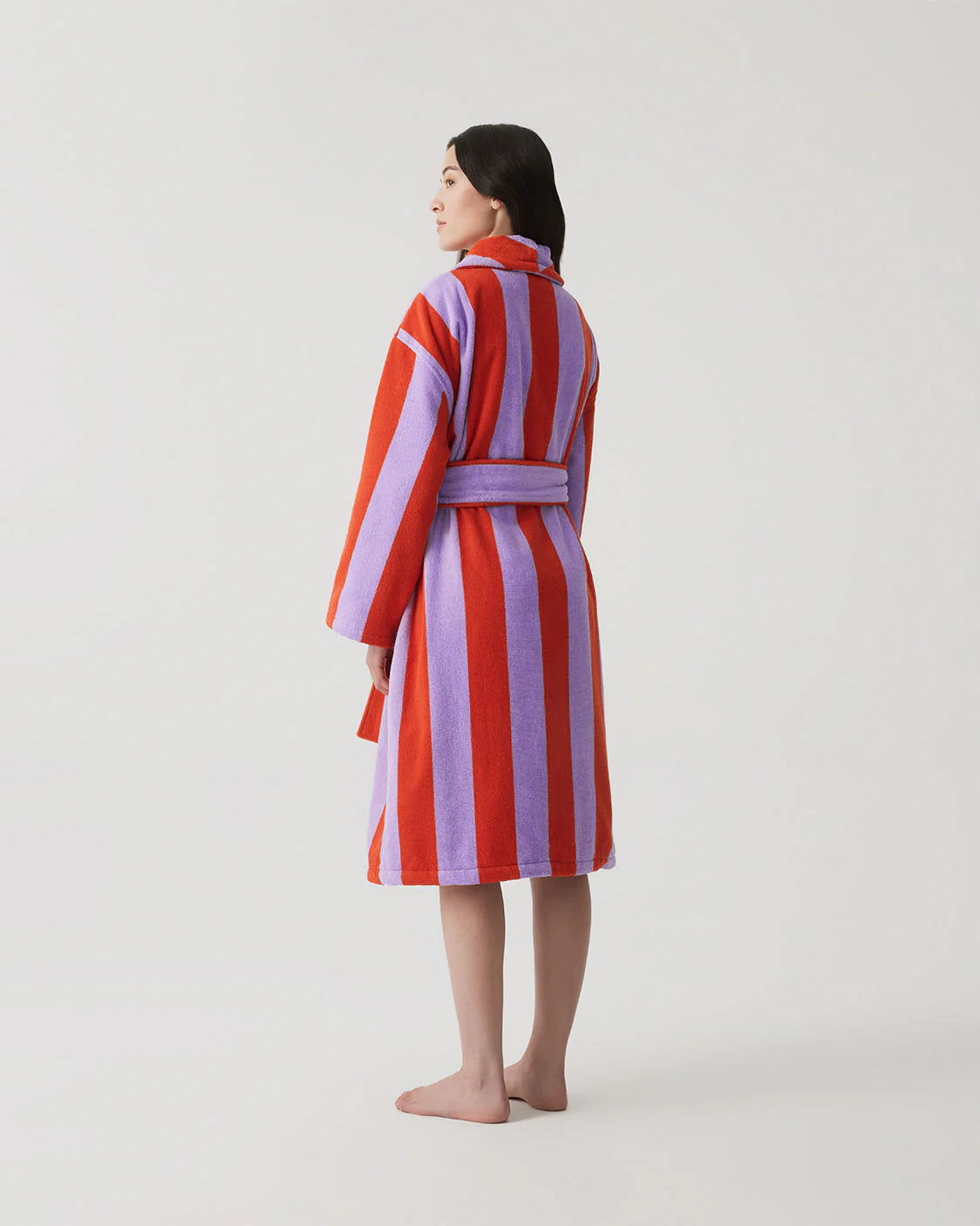 Robe - Grapefruit Stripes