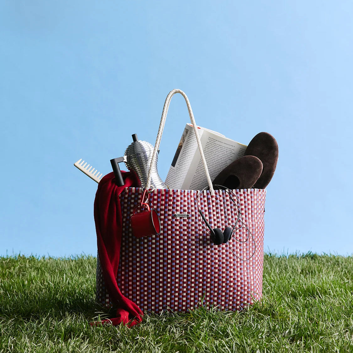 Insulated Tote Bag - Berry