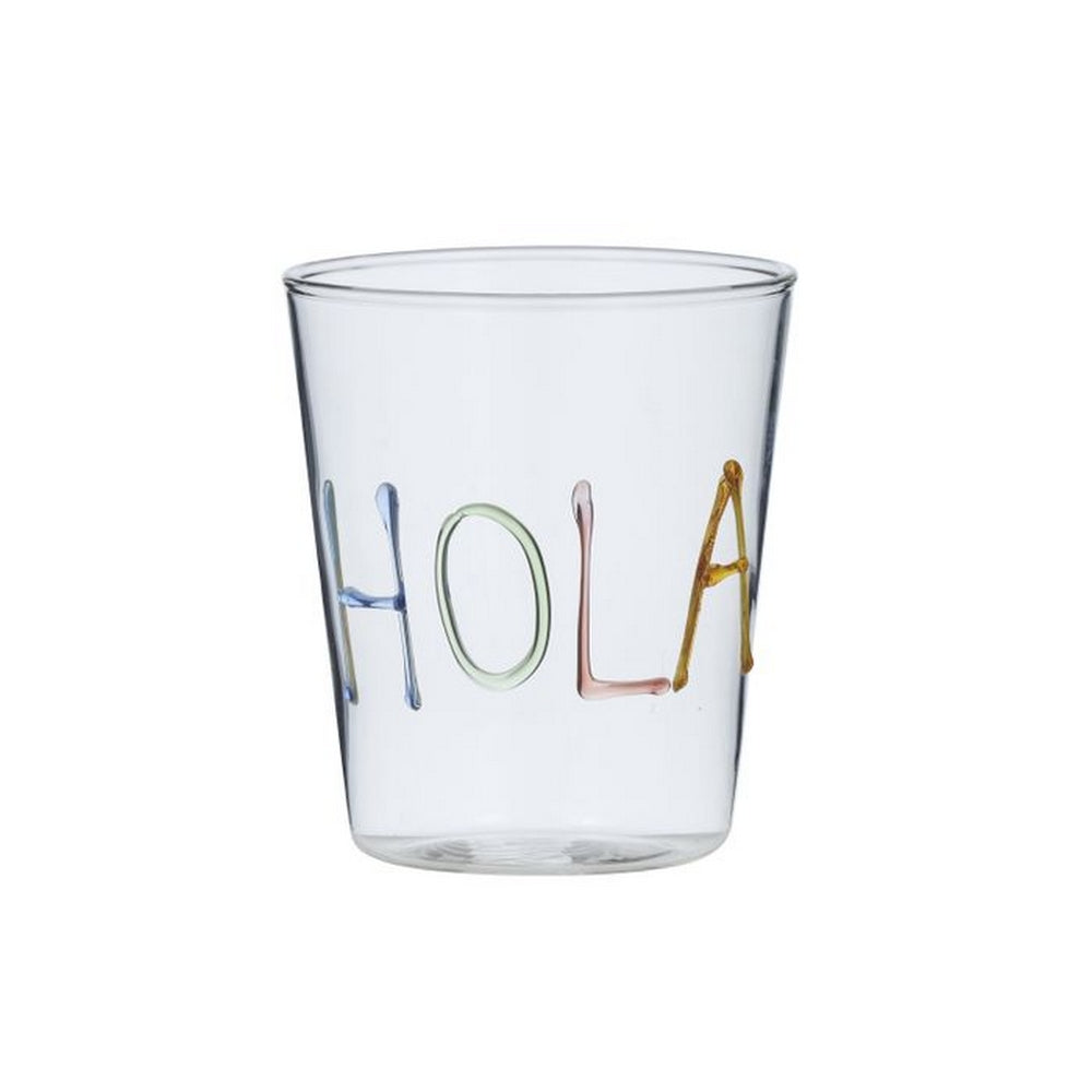 Hola Glass Tumbler 9x10cm Multi - Addy & Lou