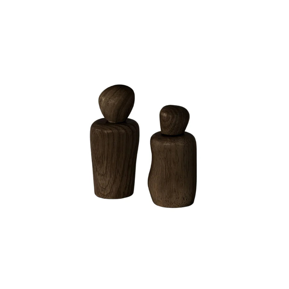 Wavy Salt & Pepper Shaker Set