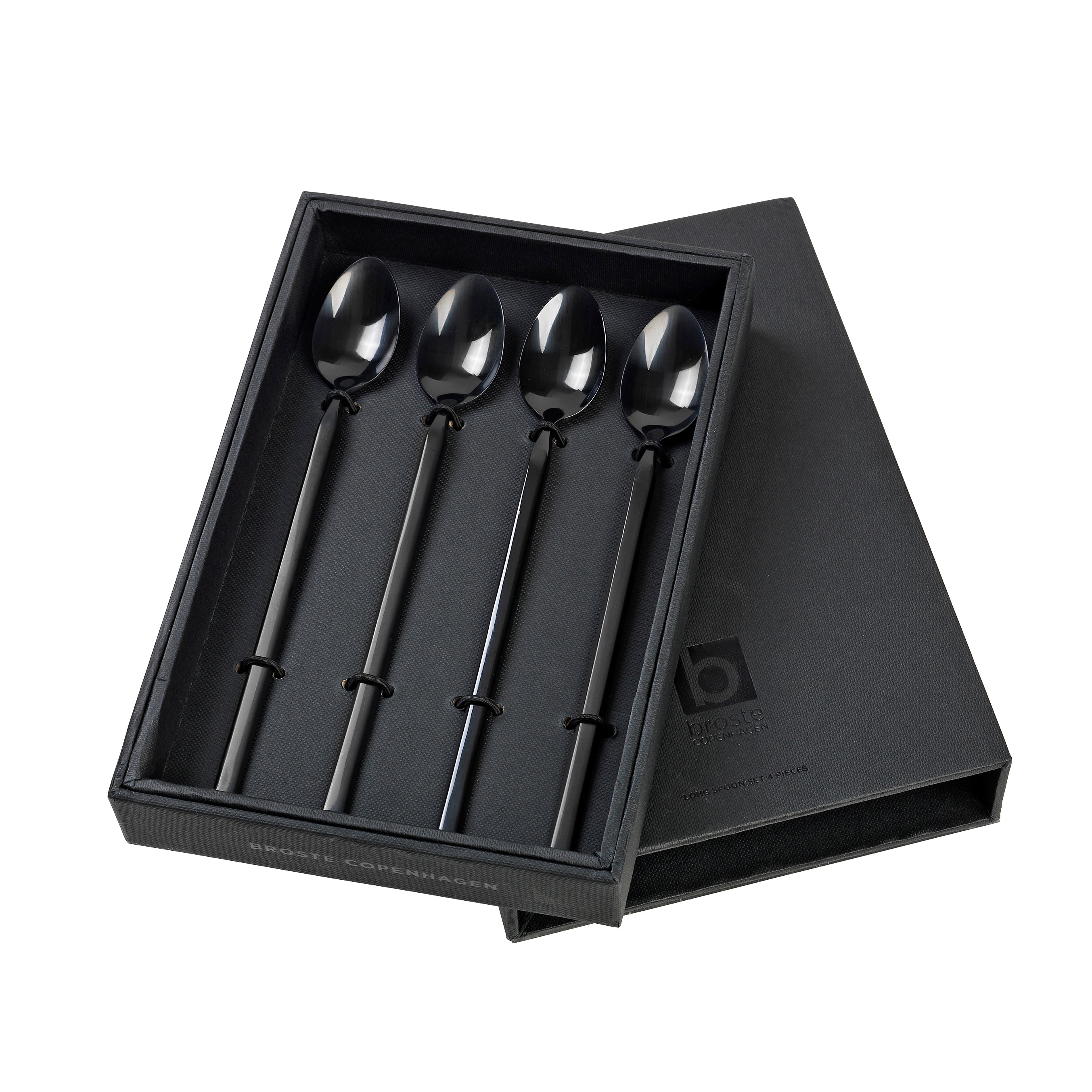 Broste Cutlery Sletten Long Spoons - Set of 4