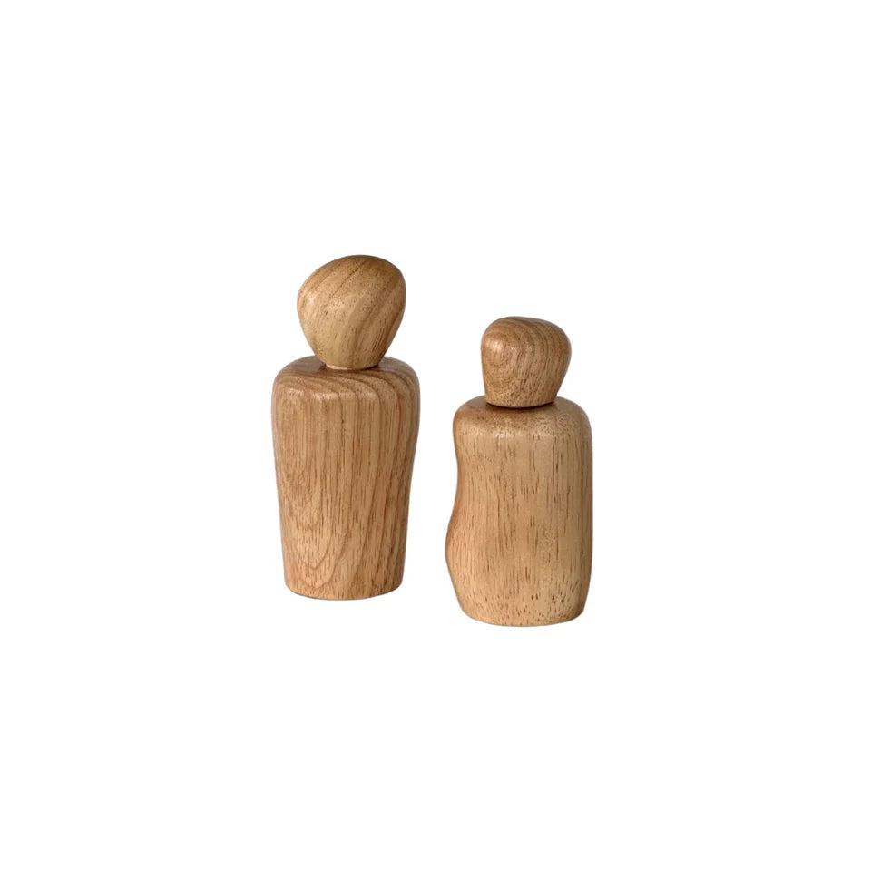 Wavy Salt & Pepper Shaker Set