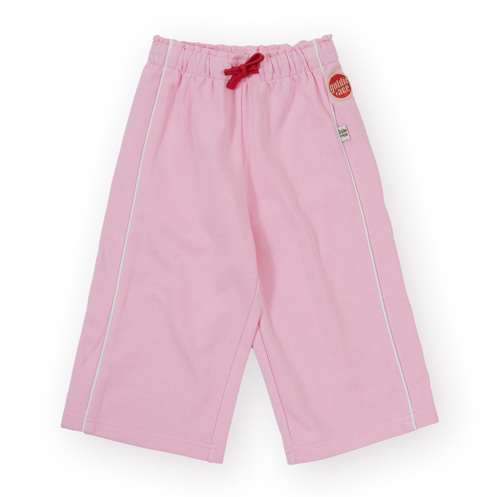 WIDE LEG PIPED SWEATPANTS