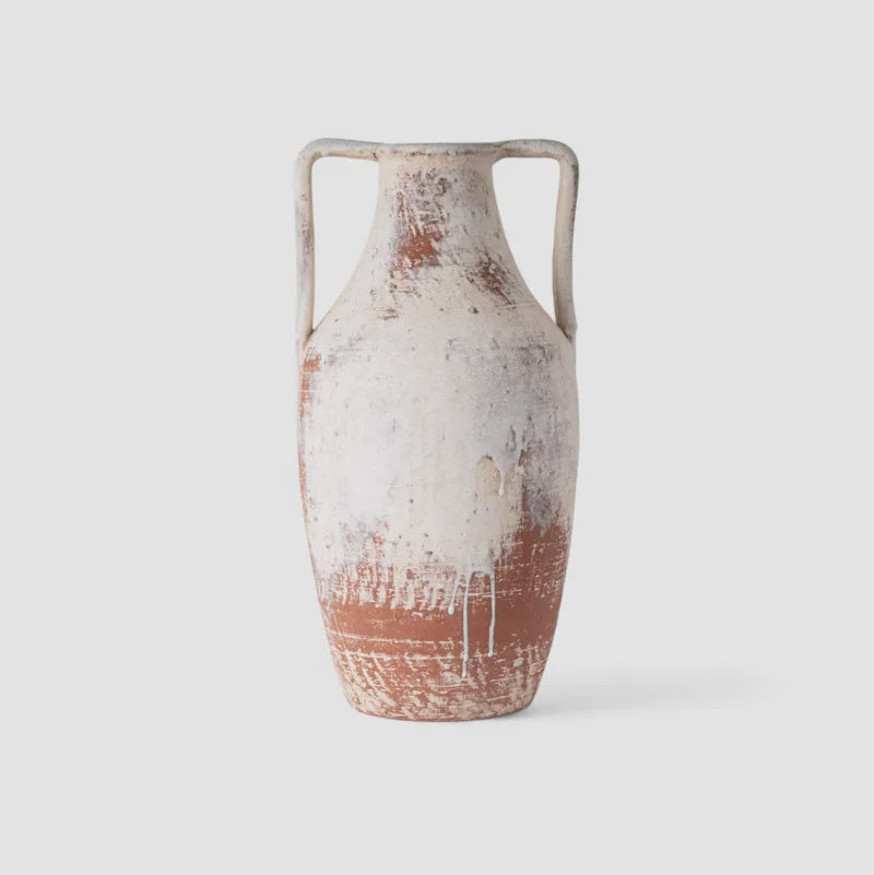 Glacier Terracotta Urn Tall