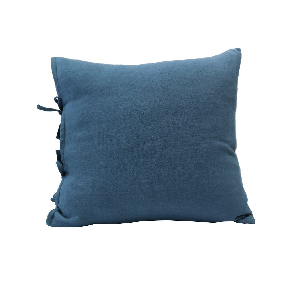 Tully Cushion Cover 55x55cm - Bluestone