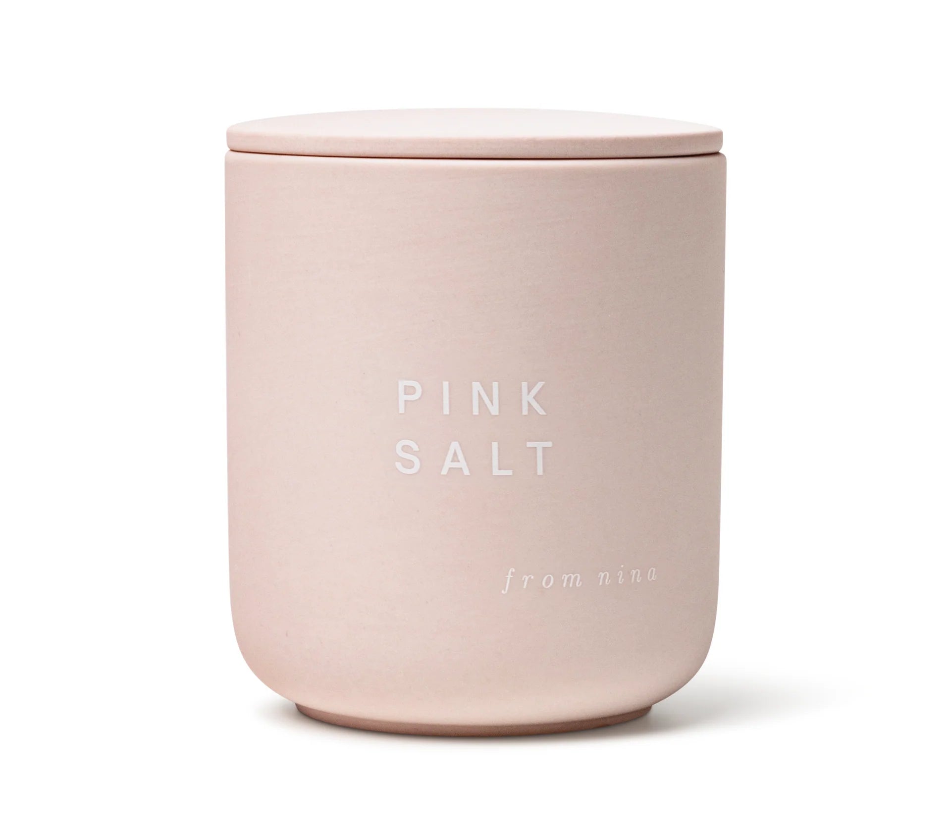 Pink Salt Candle