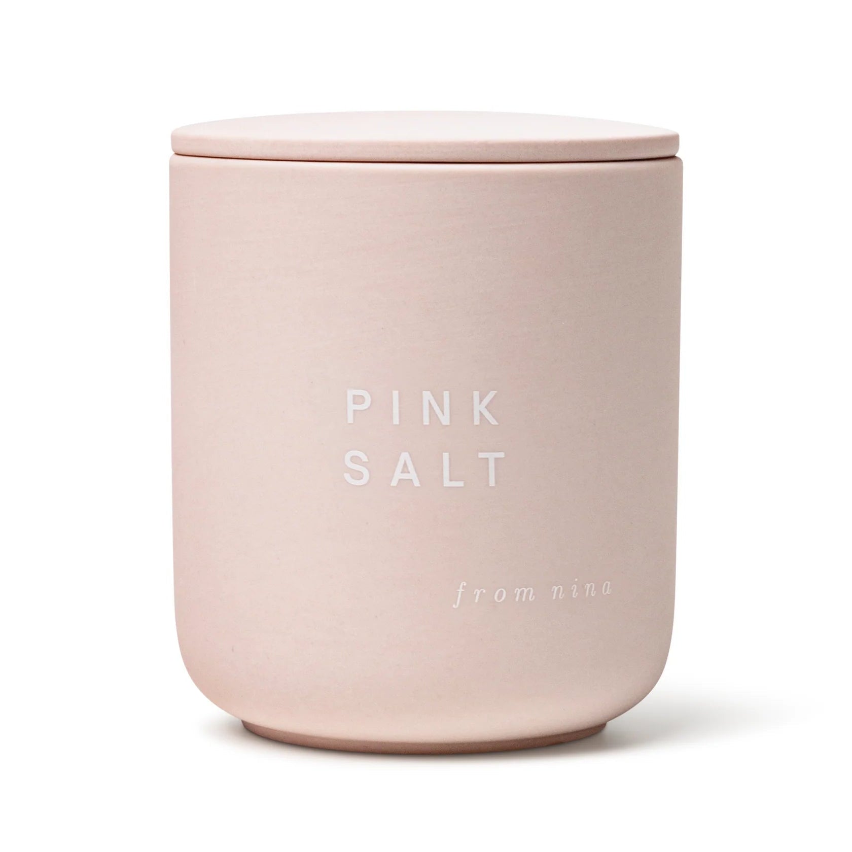 Pink Salt Candle