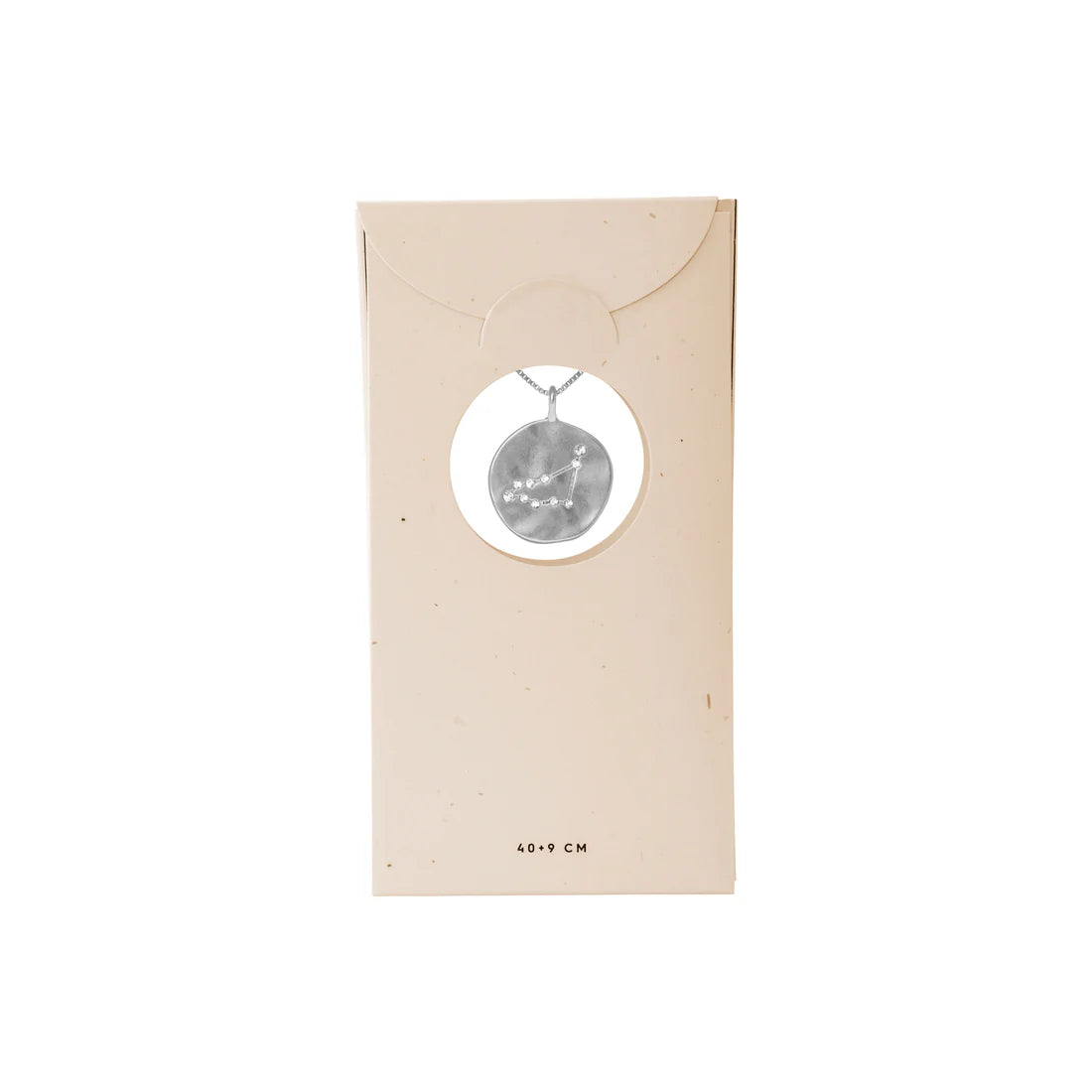 Capricorn Zodiac Sign Necklace - Silver Plated