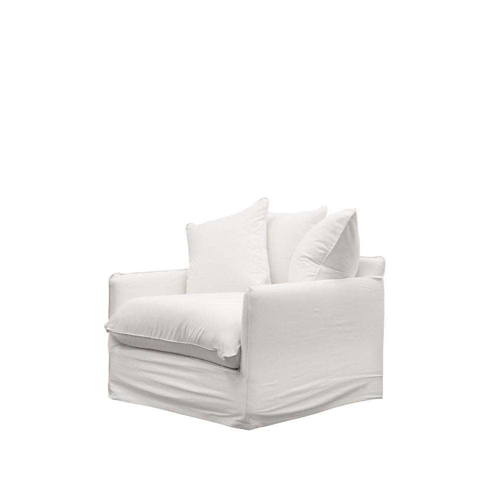 Lotus Slipcover Armchair