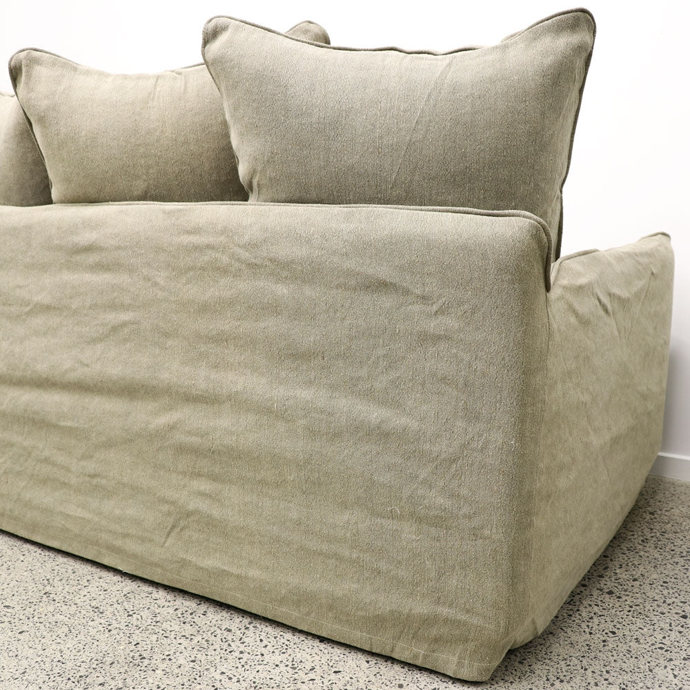 Lotus 3 Seater Slipcover Sofa