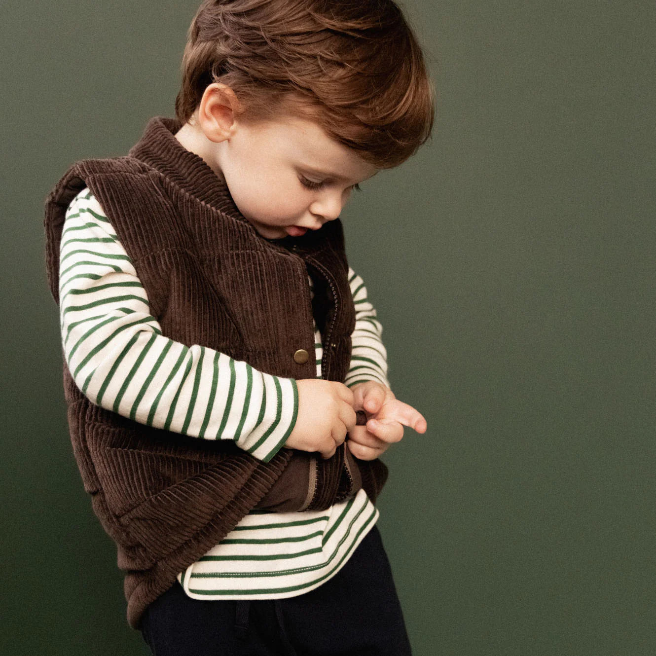 ABEL VEST - Pinecone