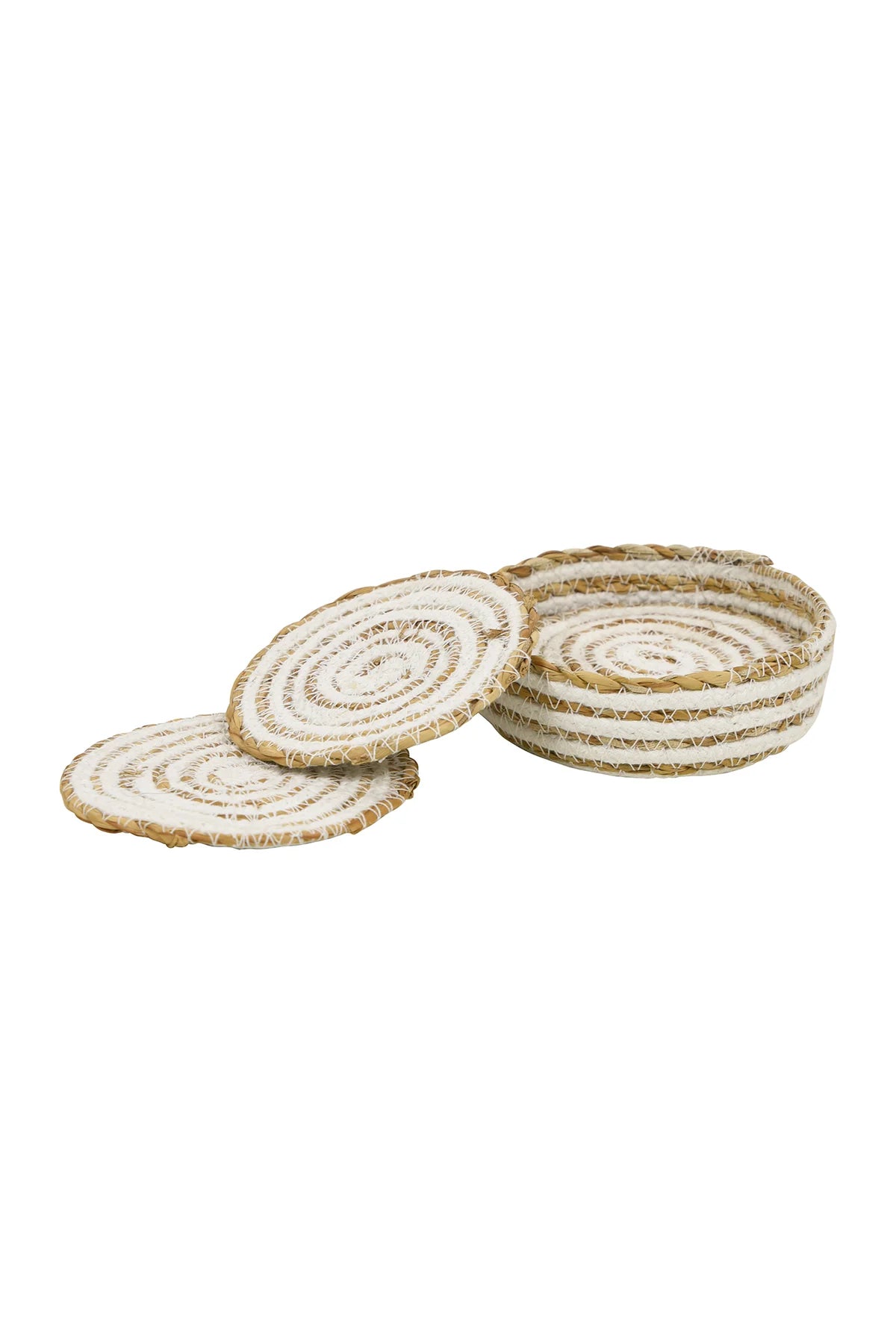 Coasters Round - White