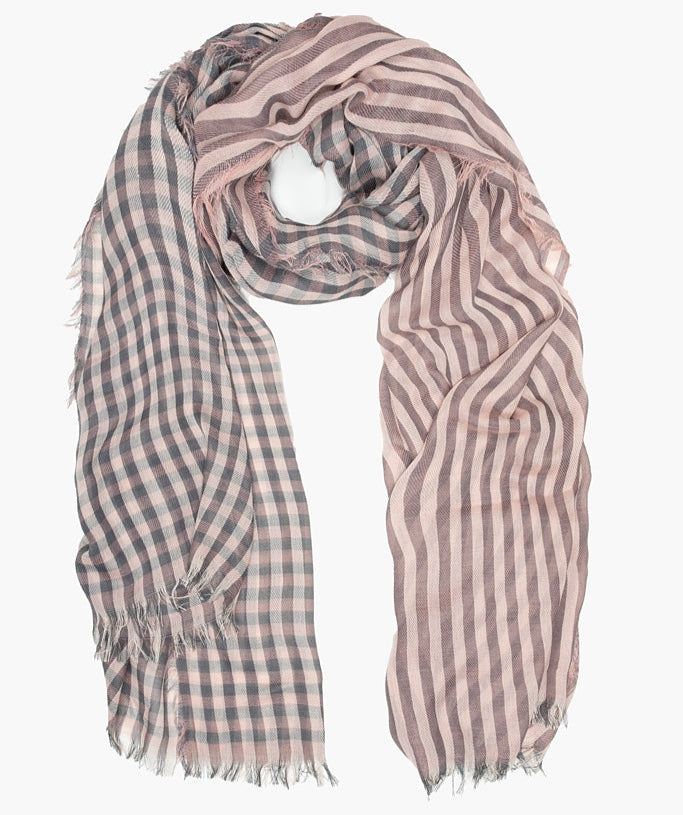 Gingham Check Scarf