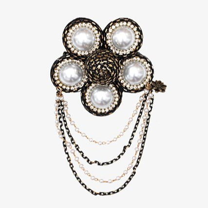 Pearl Flower Brooch