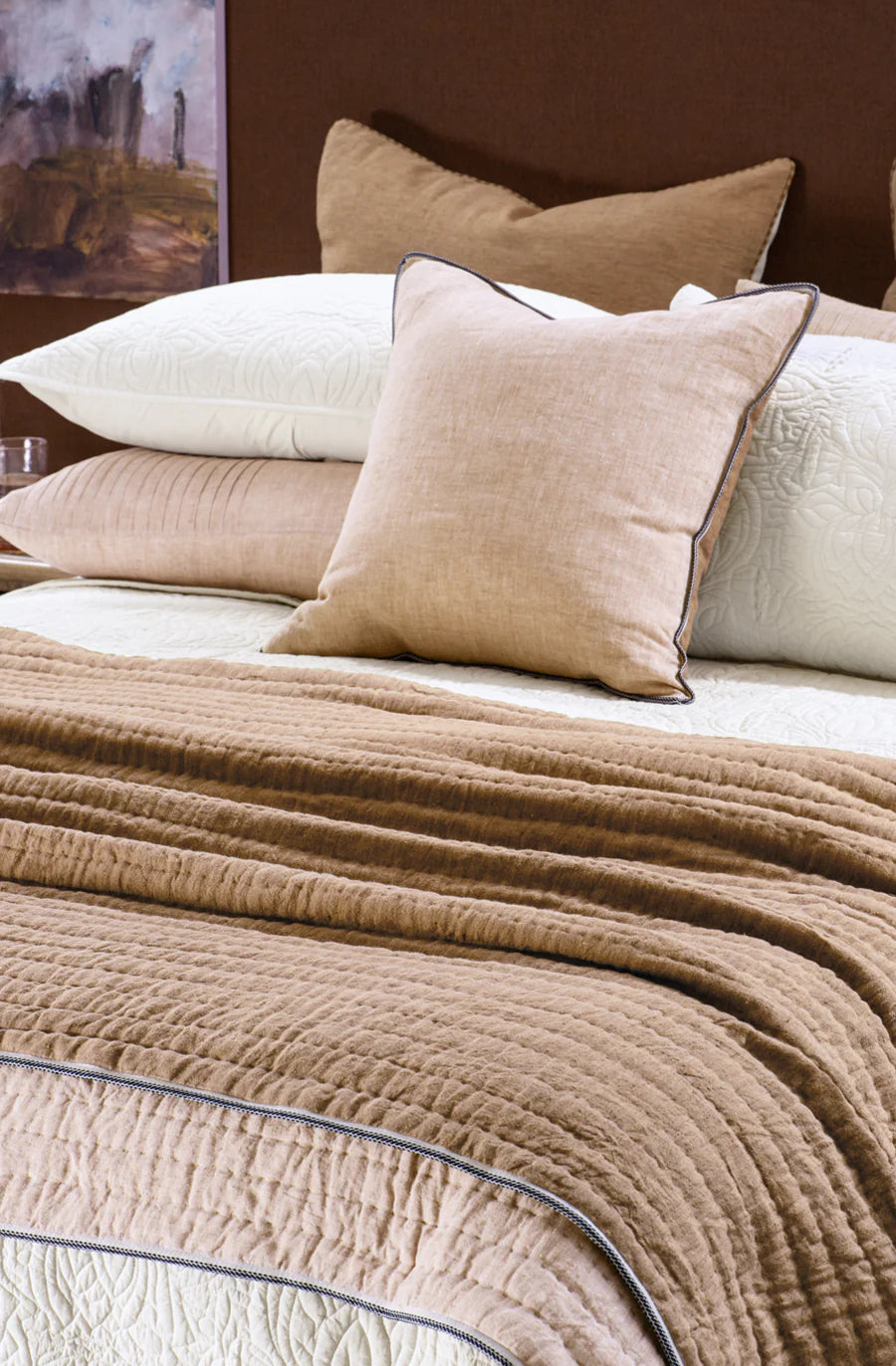 Appetto Sepia Coverlet - 240 x 220cm