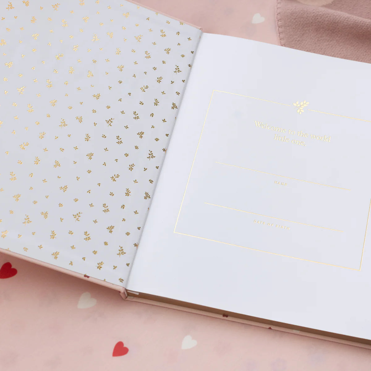Baby Book Little Hearts