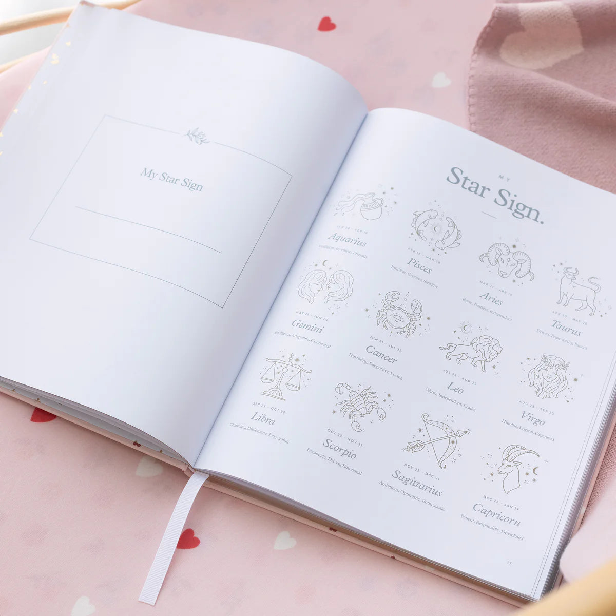 Baby Book Little Hearts