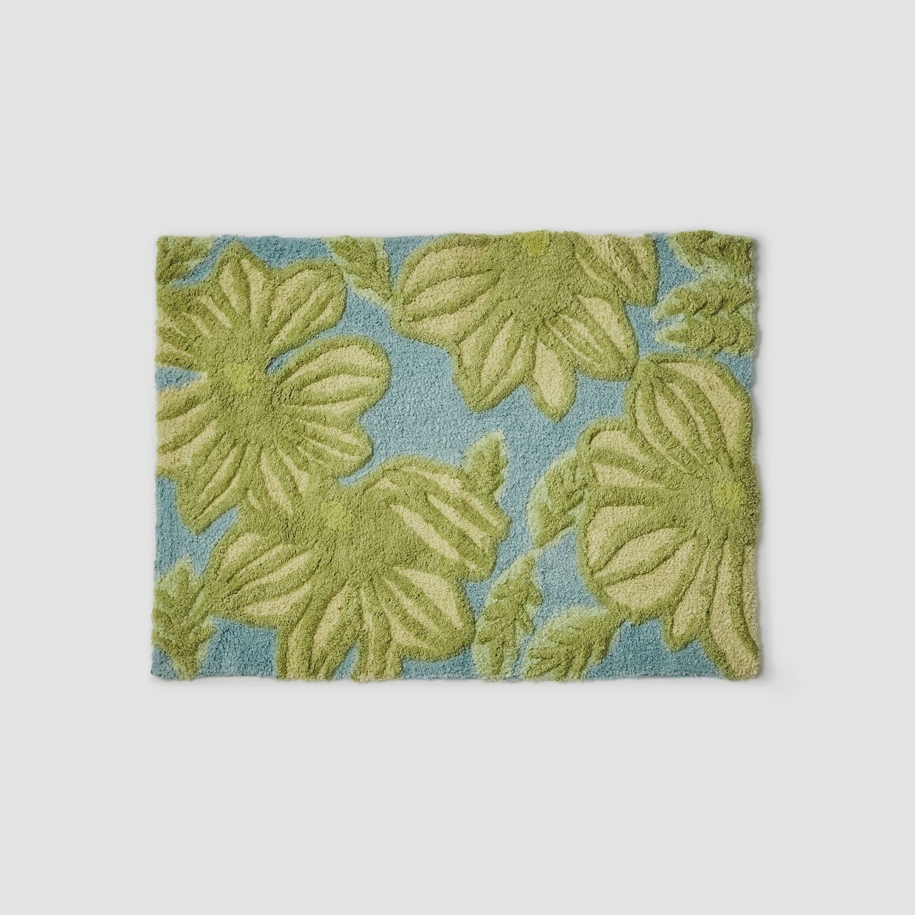 Azalea Light Green Bath Mat