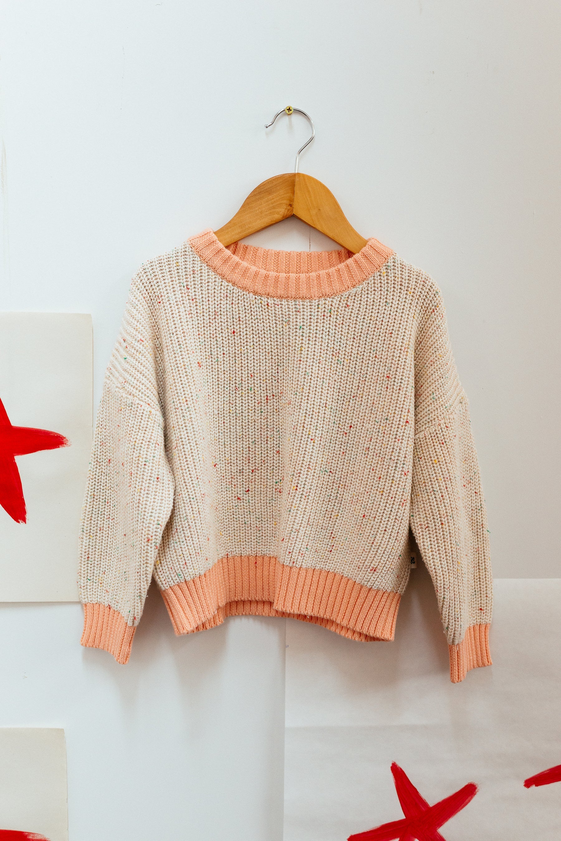 Freckle Knit (peach)