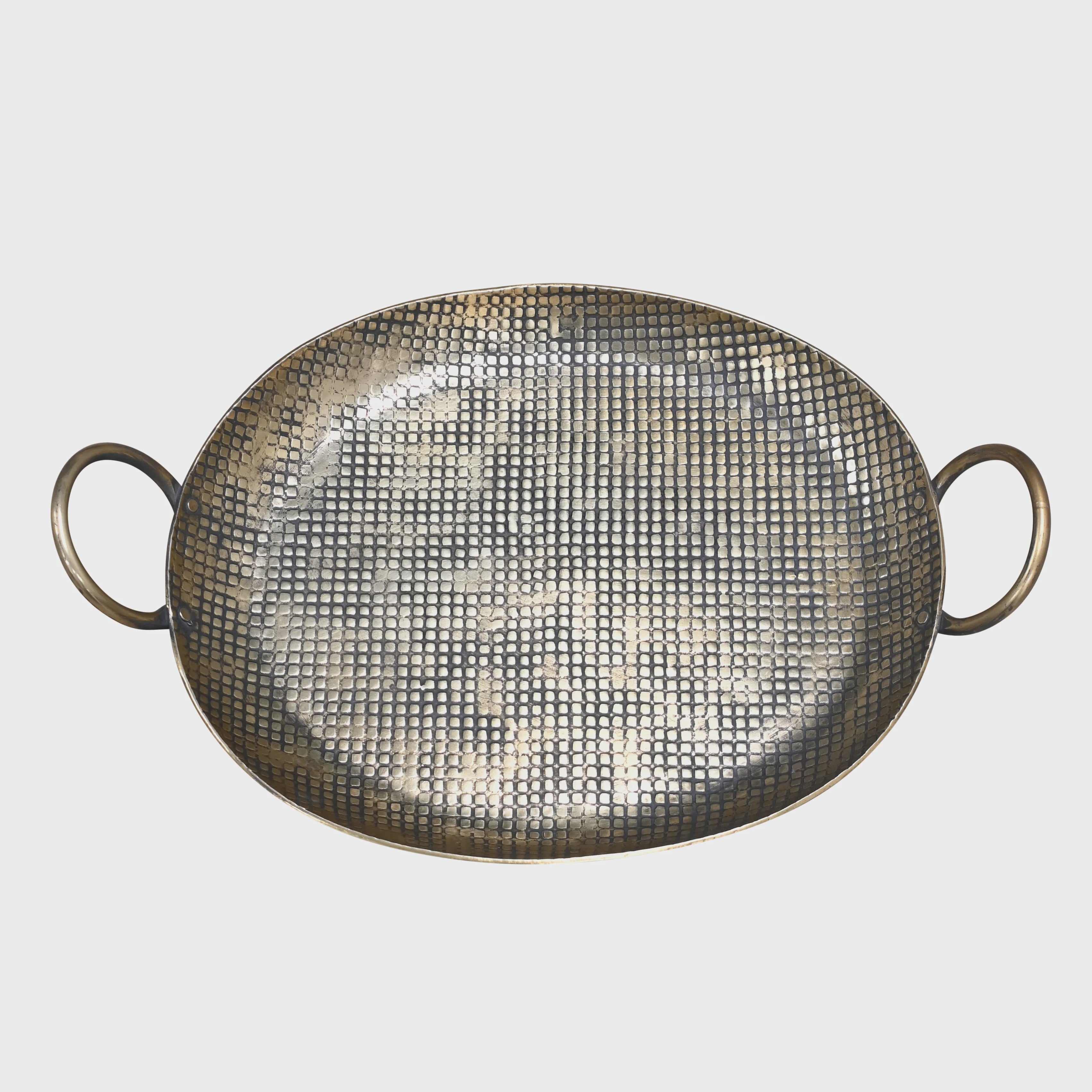 Ankara Tray with Handles