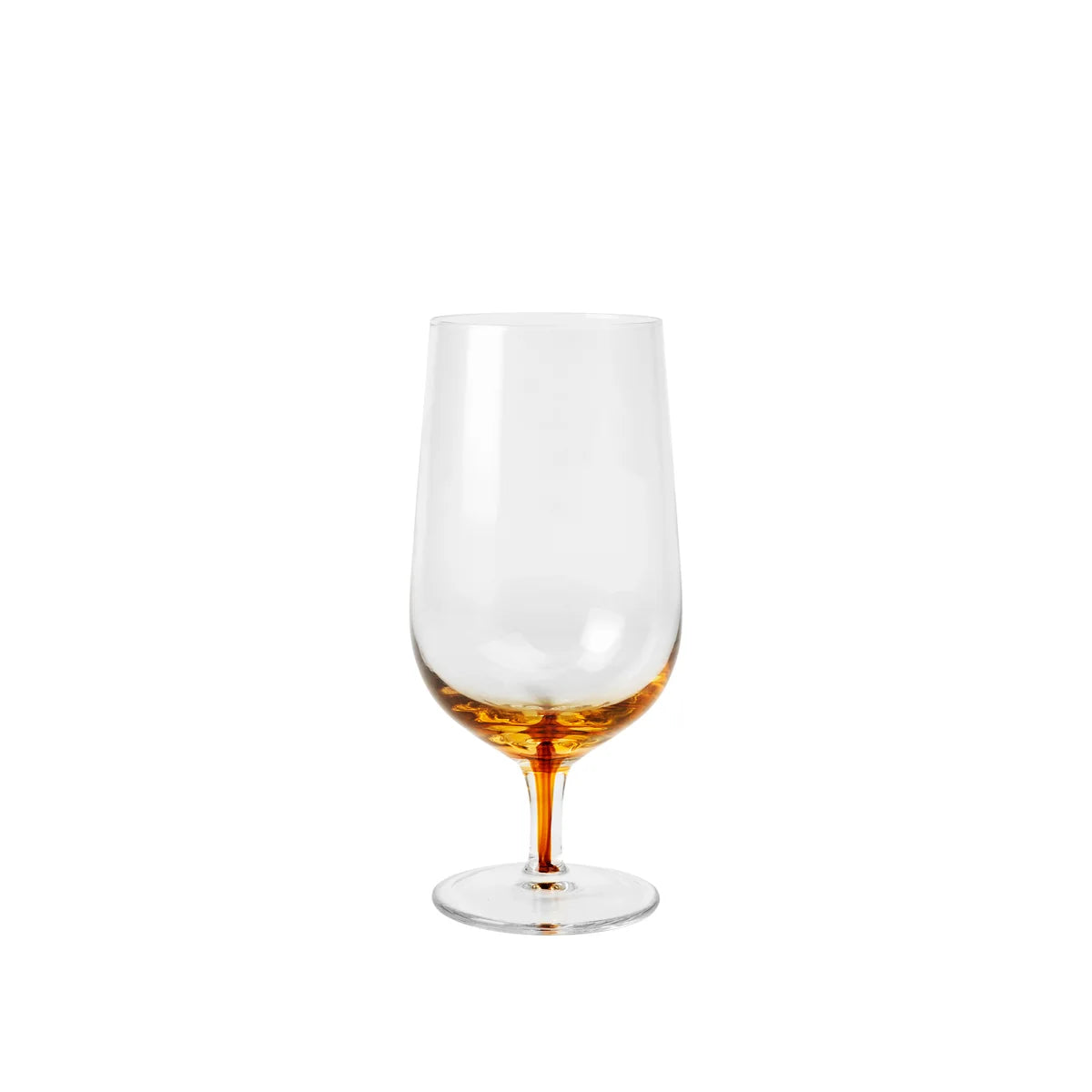 BROSTE Amber Beer Glass