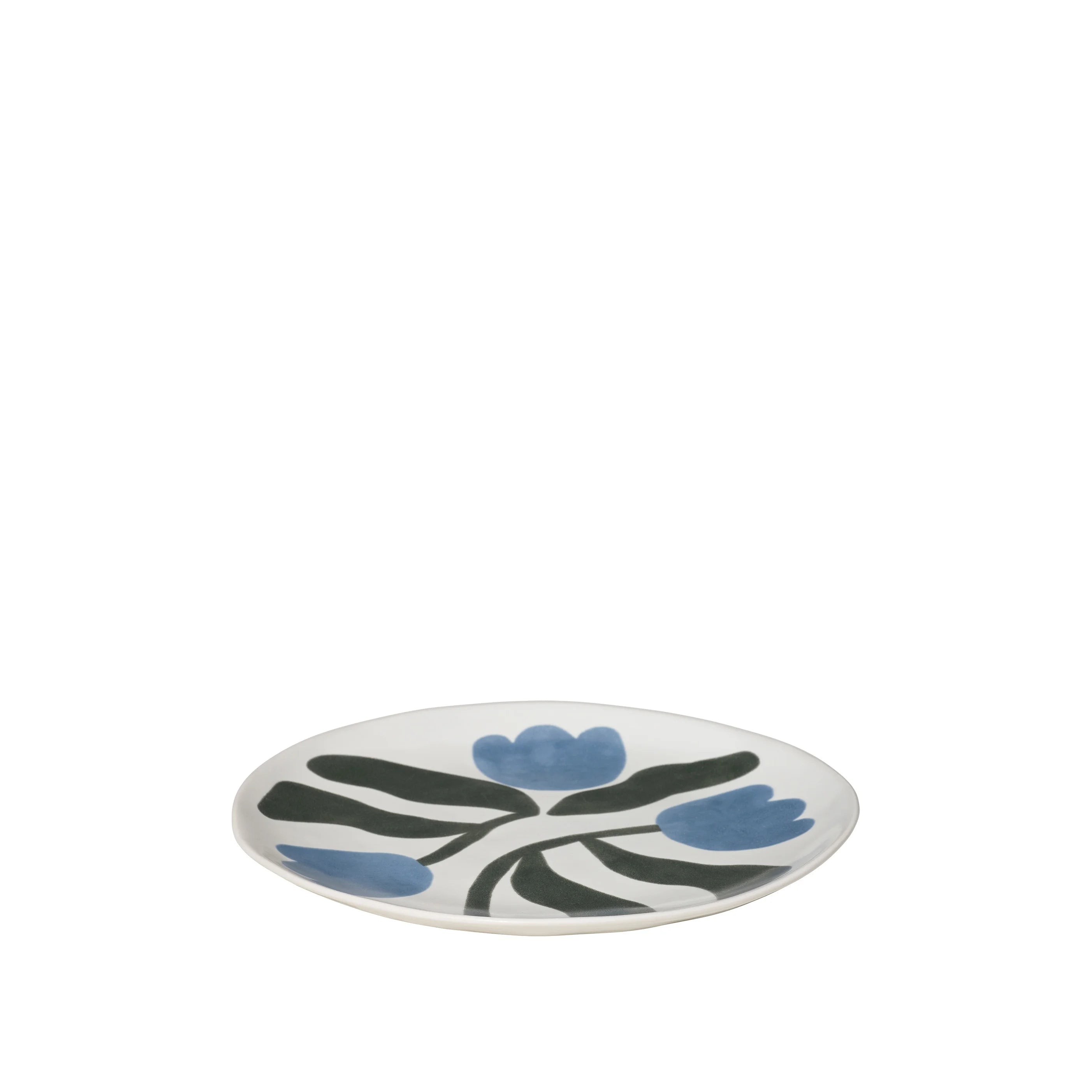 BROSTE Dora Dinner Plate - Dusty Blue/Agave Green