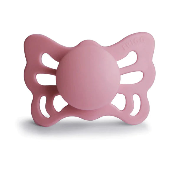 Anatomical Butterfly Silicone Pacifier - Cedar