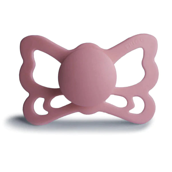 Anatomical Butterfly Silicone Pacifier - Cedar