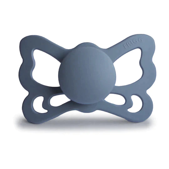 Anatomical Butterfly Silicone Pacifier - Slate