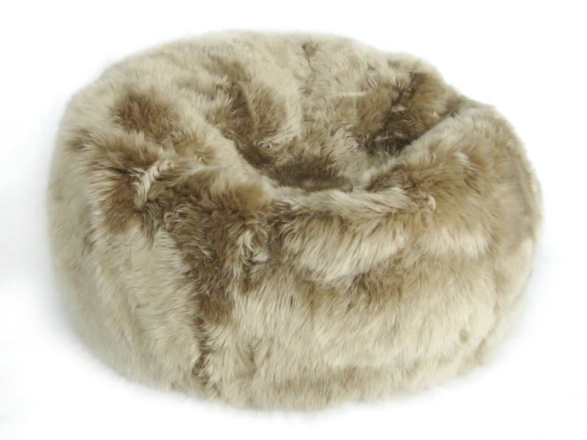 Long Wool Bean Bag