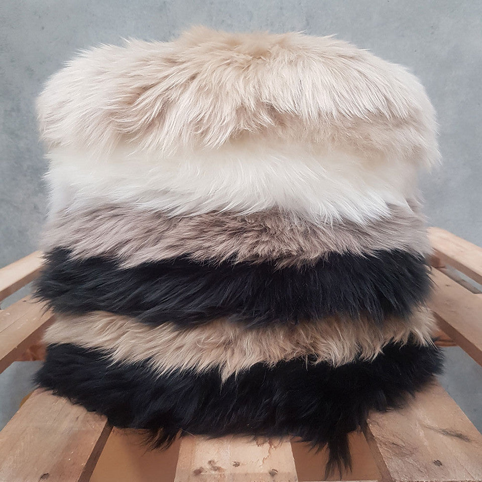 Sheepskin Seat Plate - Round