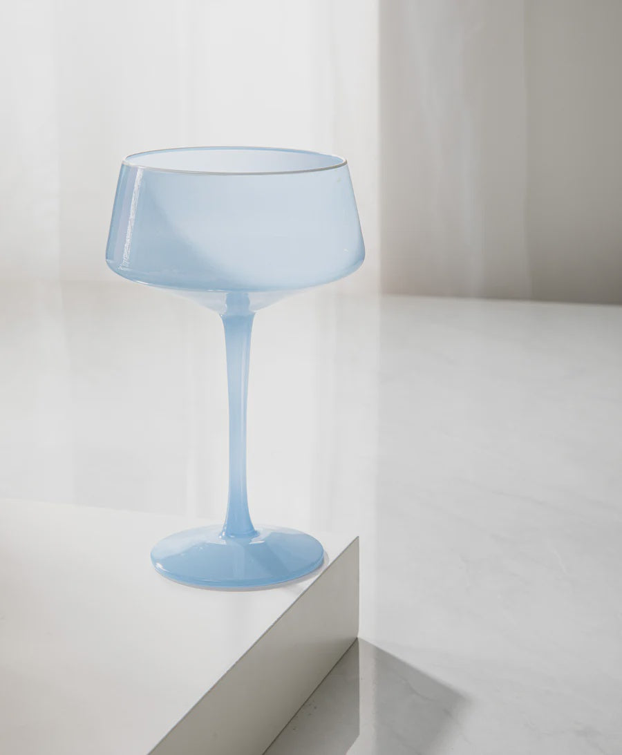 Chelsea Coupe Glass 4PK - Sky