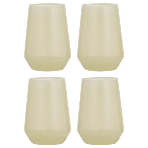 Chelsea Highball Glasses 4PK - Lemon