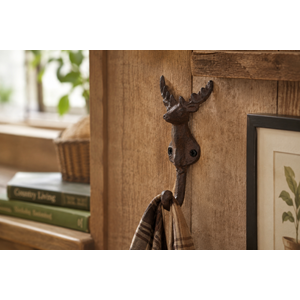 Cast Iron Deer Hook