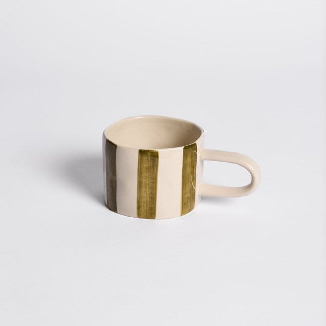 Fenton Mug - Olive Stripe