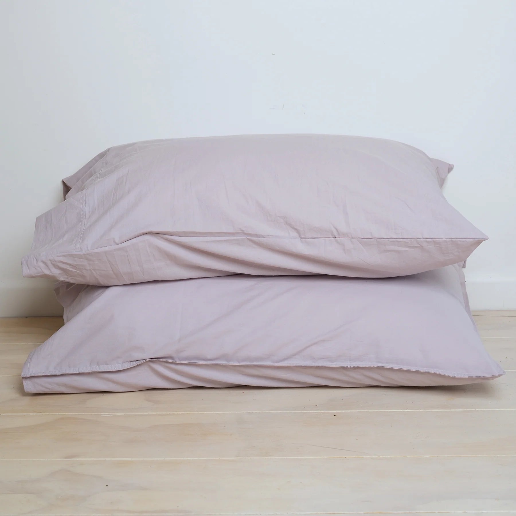 Cotton Pillowcase Pair - Lavender