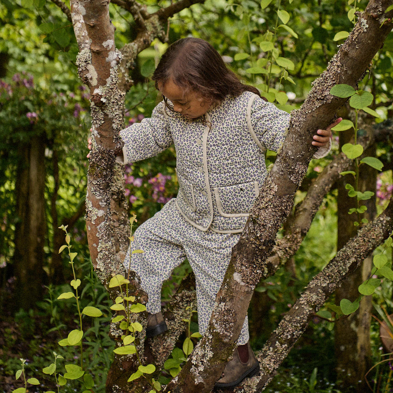 EDITH QUILTED JACKET - Briarwood Heron