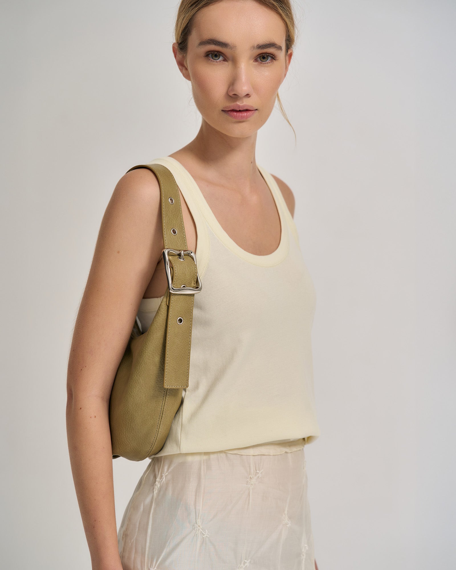 Everyday Croissant Bag - Olive