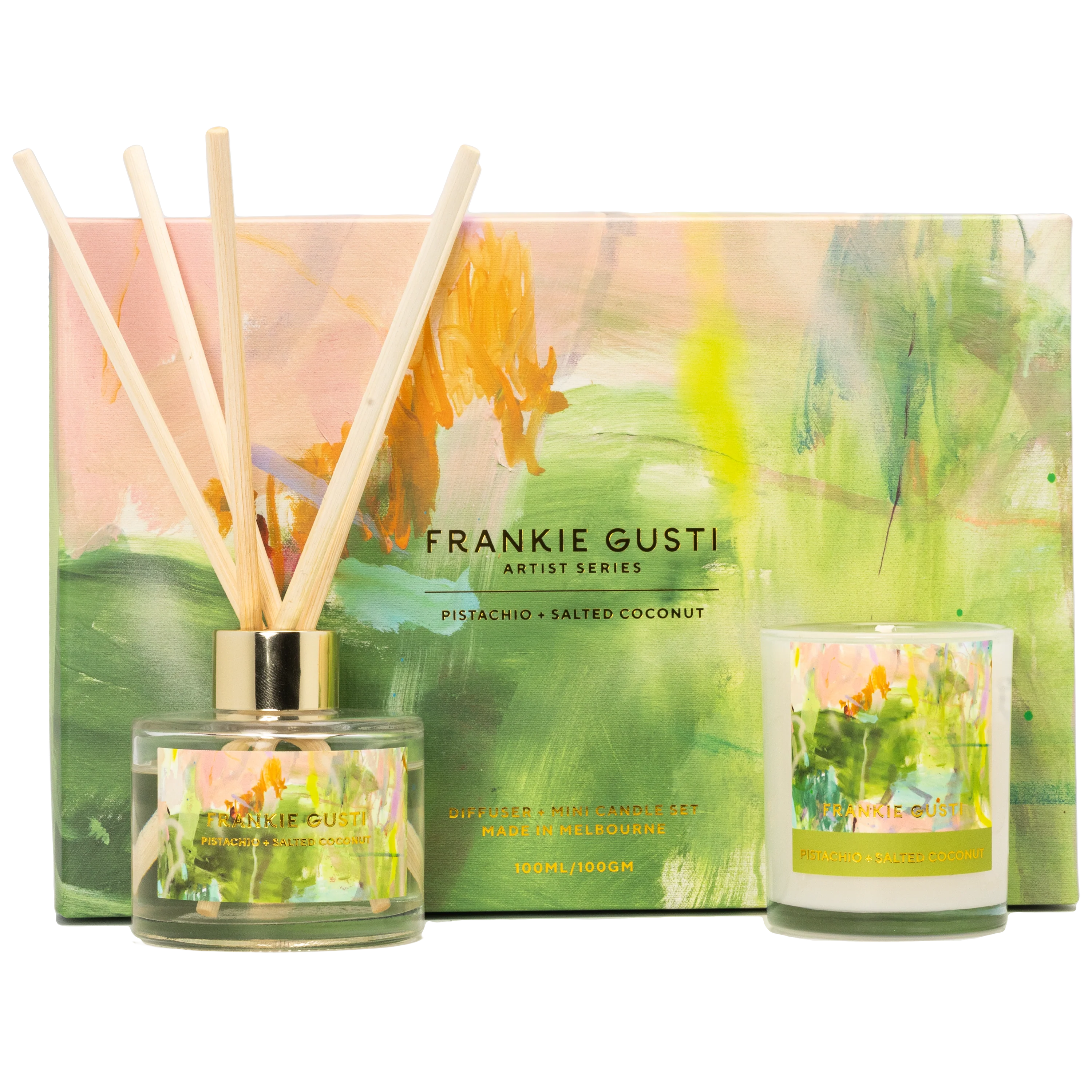 ARTIST SERIES DUO- PISTACHIO + SALTED COCONUT