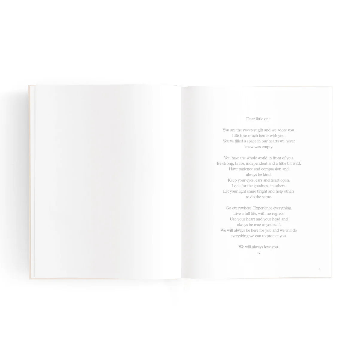 Mini Baby Book - Oatmeal