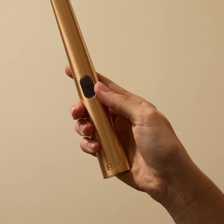 Flint Rechargeable Lighter – Gold