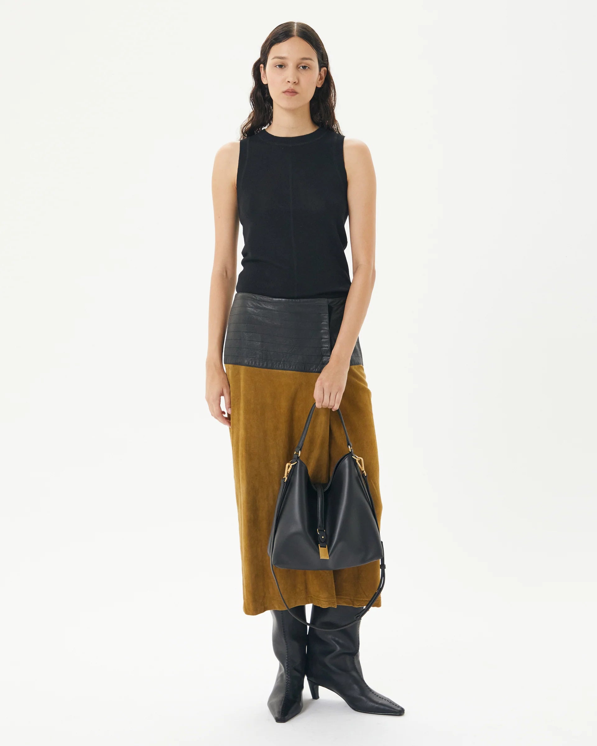 Josie Bucket Bag - Black