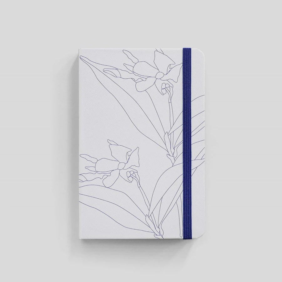 Father Rabbit Hardcover Notebook - Blue Jasmine