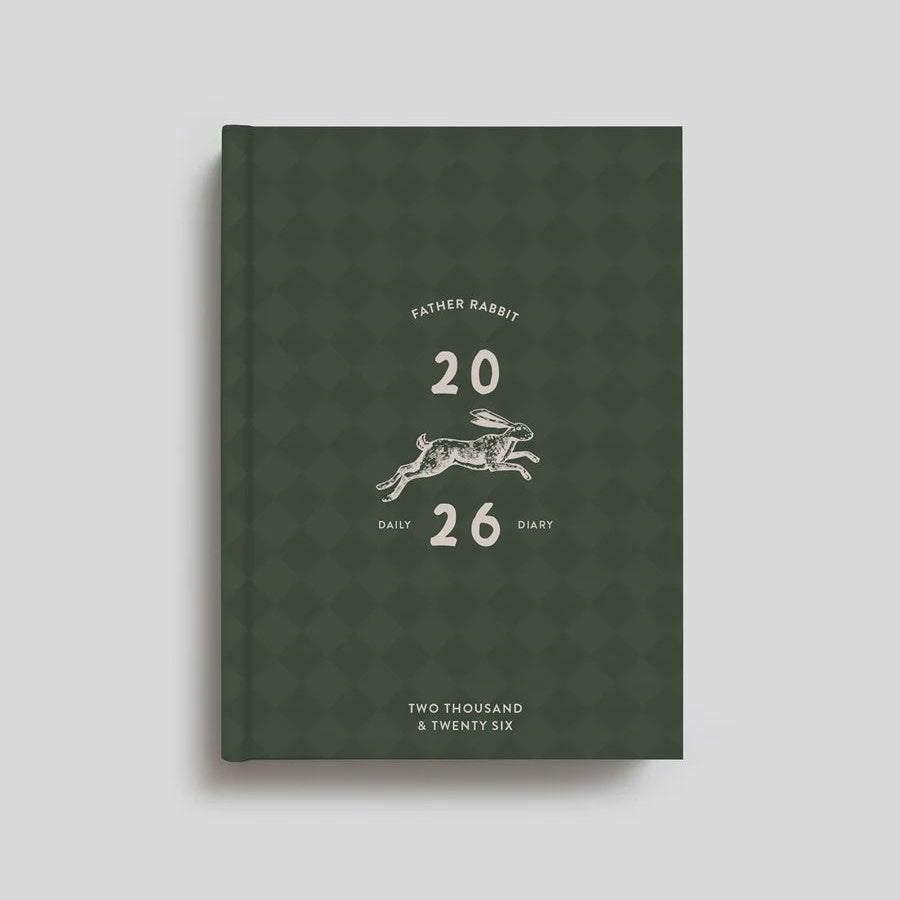 Father Rabbit | Daily Diary 2026 | Mosaic Tile